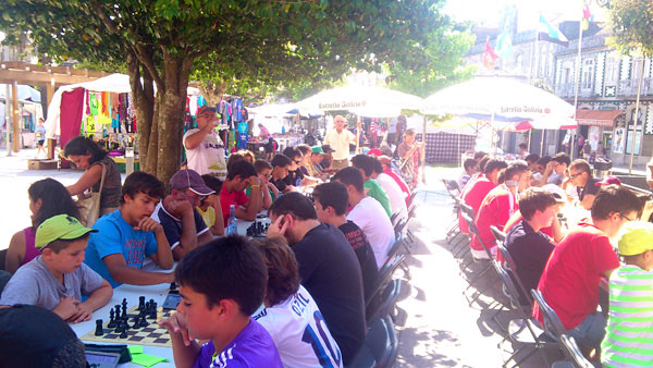XIII Torneo de Xadrez Festas do Monte. A Guarda. Pontevedra. Foto 1