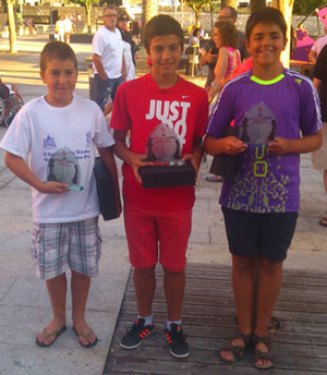 XIII Torneo de Xadrez Festas do Monte. A Guarda. Pontevedra. Sub 14