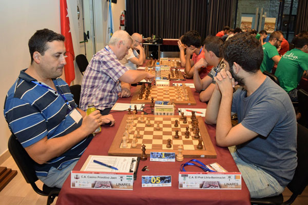 Mesa 5. C.A. Casino Primitivo Jaén (Andalucía) vs C.A. El Prat Lliria-Benimaclet (C. Valenciana)