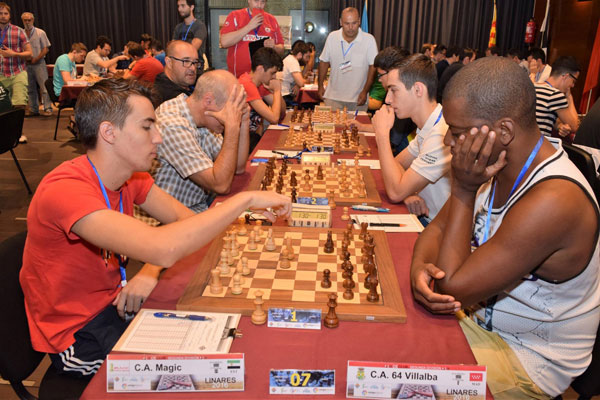 Mesa 7. C.A. Magic (Extremadura) vs C.A. 64 Villalba (Madrid)