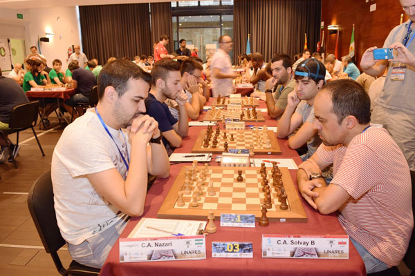 Mesa 3. C.A. Nazarí (Andalucía) vs C.A. Solvay B (Cantabria)