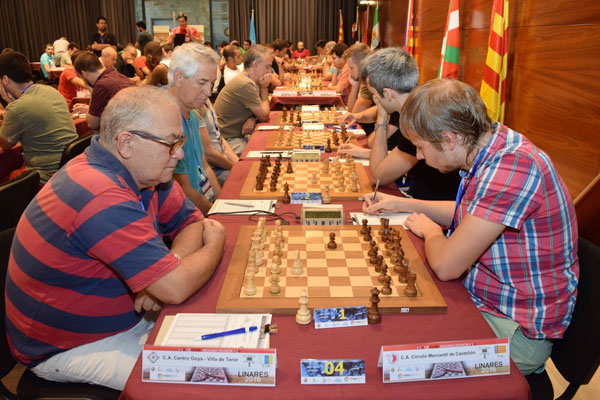 Mesa 4. C.A. Centro Goya Villa de Teror (Canarias) vs C.A. Circulo Mercantil de Castellón (C. Valenciana)