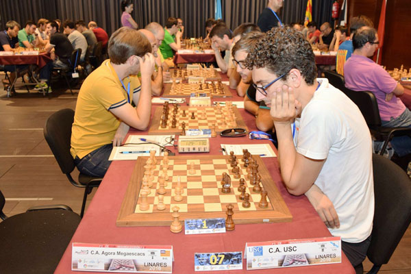 Mesa 7. C.A. Agora Megaescacs (Baleares) vs C.A. USC (Galicia)
