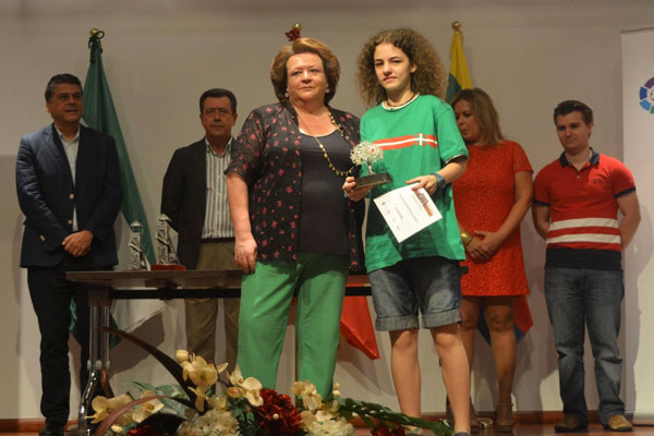 Eihartze Buiza tercera clasificada femenina
