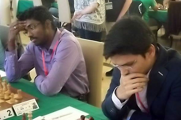 Solvay: Baskaran Adhiba y Pentala Harikrishna