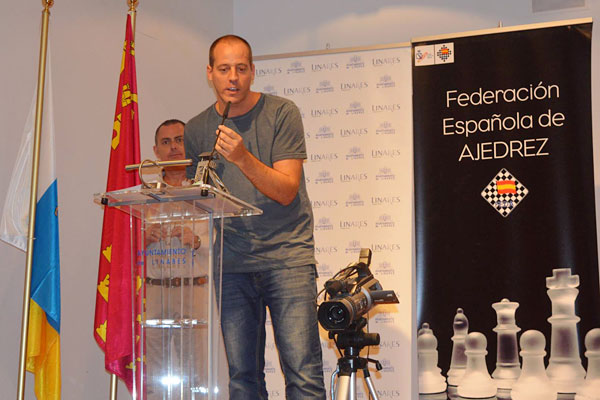 Francisco Vallejo discurso de Campeón de España