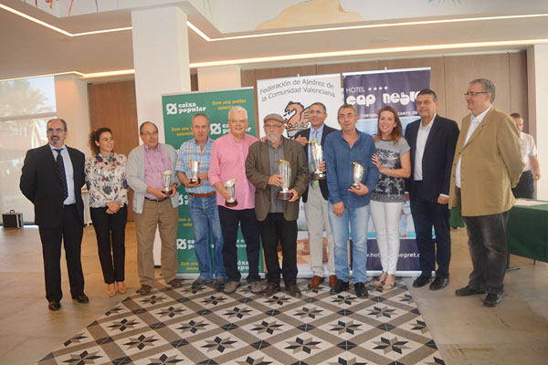 Héctor Elissalt y César Estrada Campeones de España Veteranos 2016