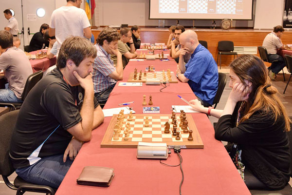 Escola Escacs Barcelona vs Universidad Vigo