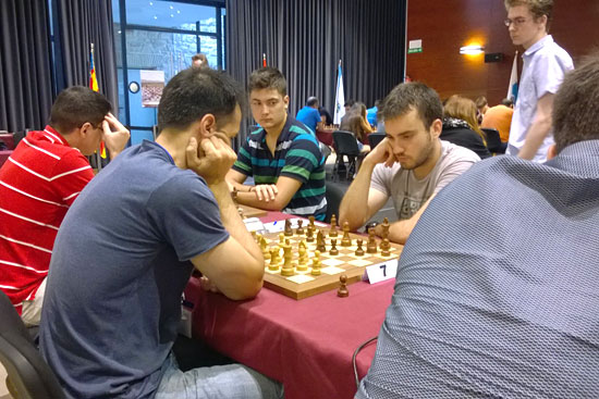 Julen Arizmendi vs David Pardo, y Alejandro Moreno vs Carlos Suárez.