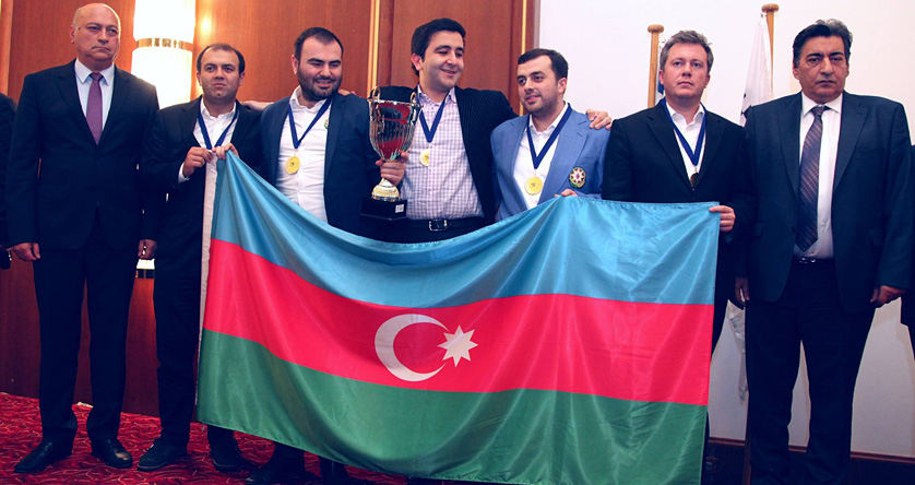 Azerbaiyán Campeón de Europa (Oro) 