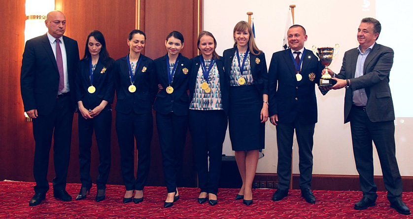 Rusia Campeona de Europa (Oro)