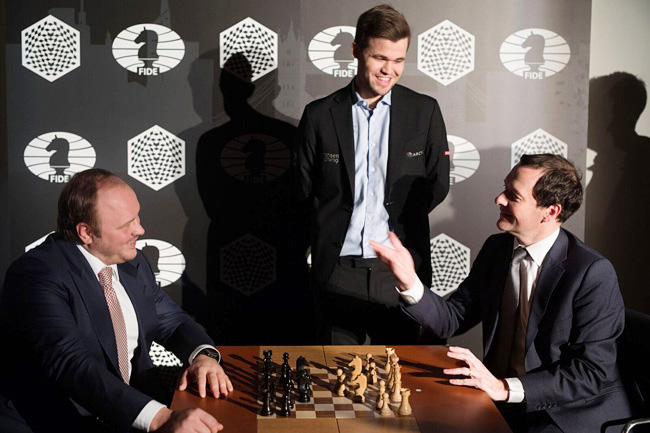 London. World Chess Championship Match 2018