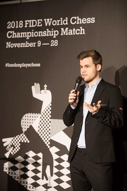 London. World Chess Championship Match 2018