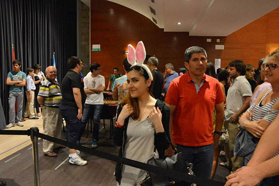 Ana Matnadze y Julio Granda