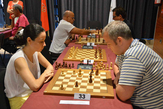 Belinda Vega vs David Durán, detrás José Antonio Díaz vs Manuel Martos