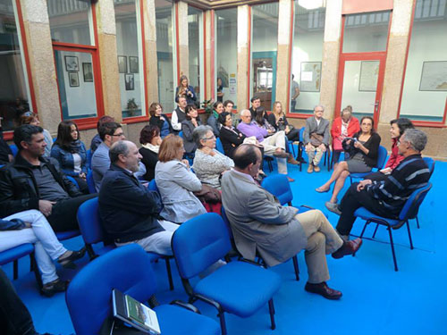 Conferencia Angel Carracedo. Xadrez Entre Faros 2013. Foto 1