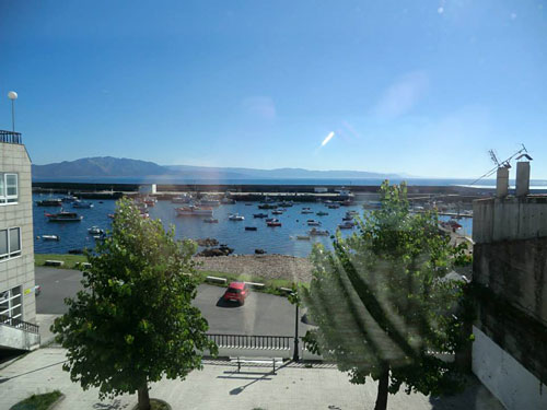 Vista Faro Fisterra