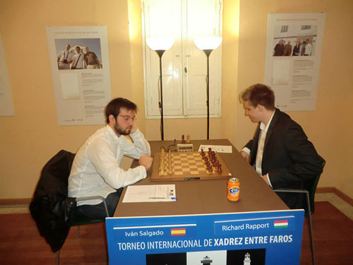 Iván Salgado vs Richard Rapport. Entre Faros 2013