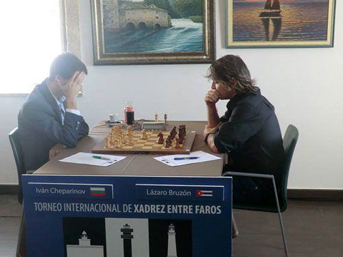 Cheparinov ante Bruzón