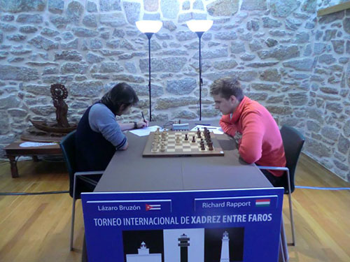 Lázaro Bruzón vs Richard Rapport. Entre Faros 2013