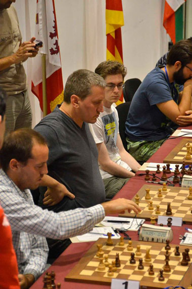 Paco Vallejo, Oleg Korneev, David Antón e Iván Salgado.