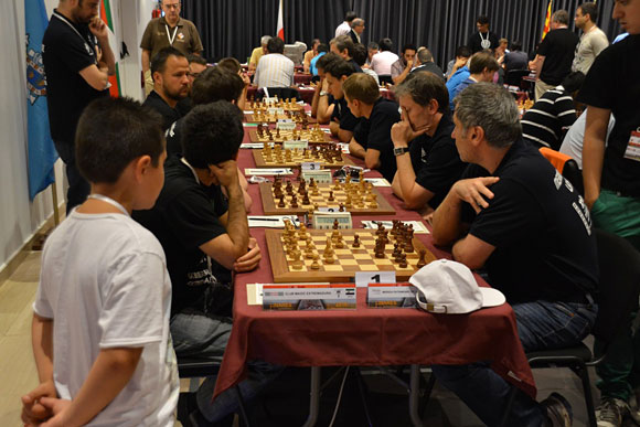 Campeonato de España de Clubes. Division de Honor y Primera División. Linares. 2014. Ronda 2. Foto 1