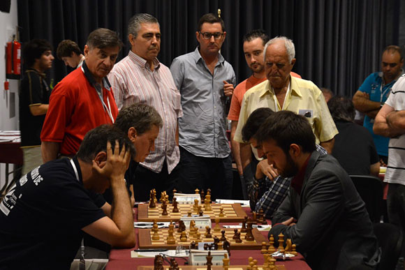 Campeonato de España de Clubes. Division de Honor y Primera División. Linares. 2014. Ronda 4. Foto 1