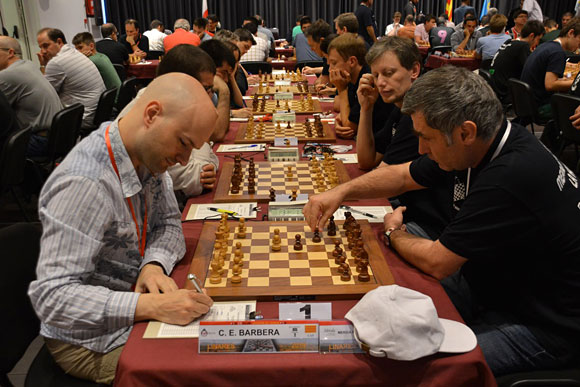 Campeonato de España de Clubes. Division de Honor y Primera División. Linares. 2014. Ronda 4. Foto 1