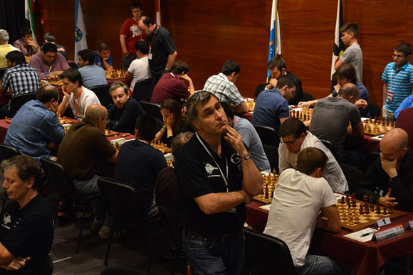 Campeonato de España de Clubes. Division de Honor y Primera División. Linares. 2014. Ronda 6. Foto 1