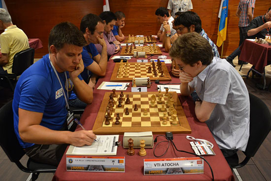 Campeonato de España de Clubes. Division de Honor y Primera División. Linares. 2014. Ronda 6. Foto 2