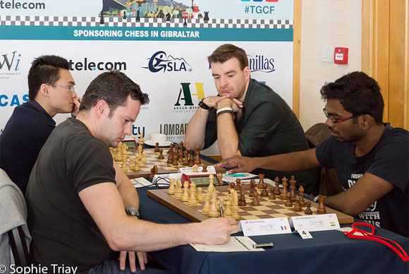 Etienne Bacrot v S P Sethuraman, Yu Yangyi v Gawain Jones