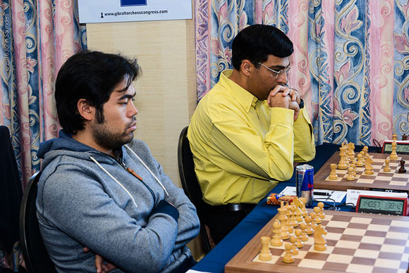 Hikaru Nakamura, Vishy Anand
