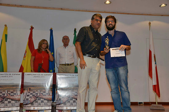 Iván Salgado (2º) con Javier Ochoa