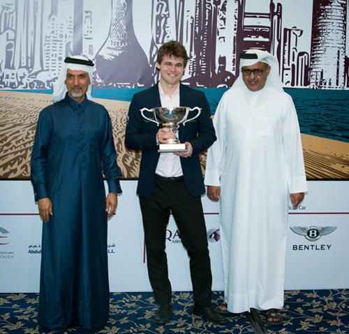 Magnus Carlsen gana el II Qatar Masters Open