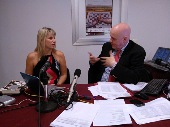 Olga Alexándrova y Leontxo García