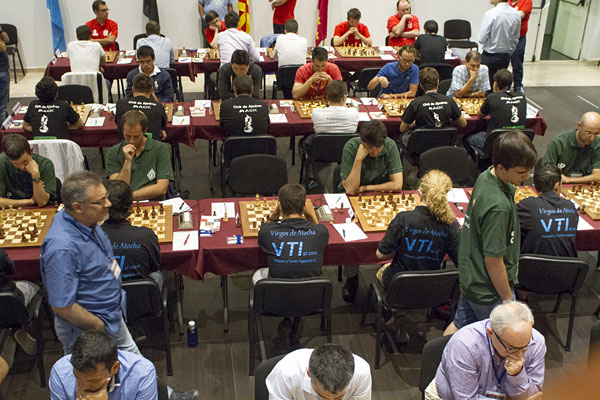 Vista General CECLUB División de Honor Linares 2013