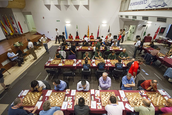 Vista General CECLUB División de Honor Linares 2013