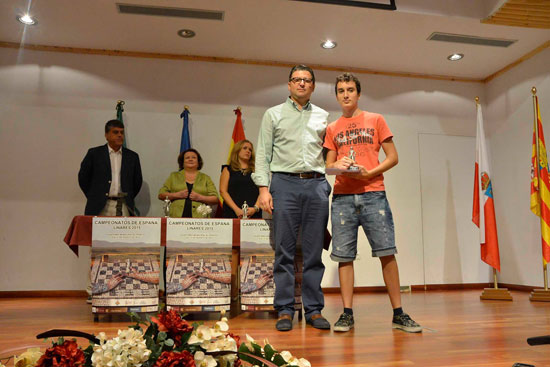 Miguel Santos, mejor juvenil