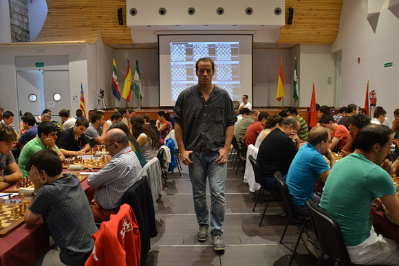 Vallejo. Campeonato España Absoluto y Femenino. Linares. 2014. Ronda 4