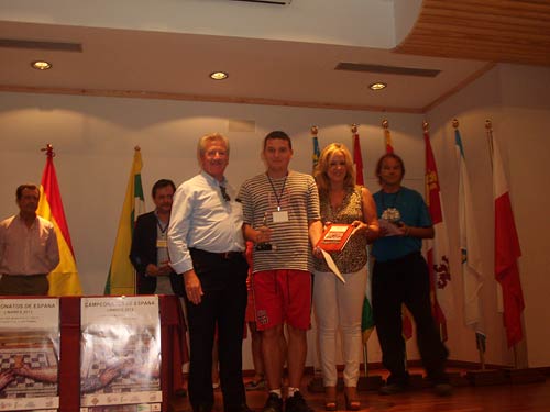David Lariño (Galicia), Campéon Absoluto España de Ajedrez Rápido