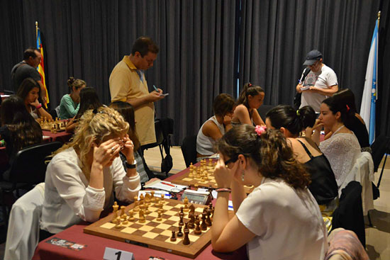Ronda 3. La partida entre Yudania Estevez y Sabrina Vega terminó en Tablas