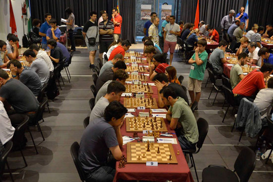 Vista de la sala de juego.