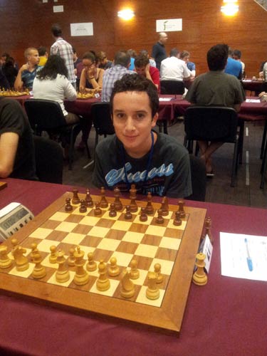 Miguel Santos de 13 años