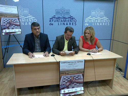 Linares 2013. Rueda de prensa agosto 2013