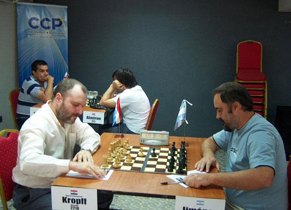 Kropff ½ vs. Jiménez ½