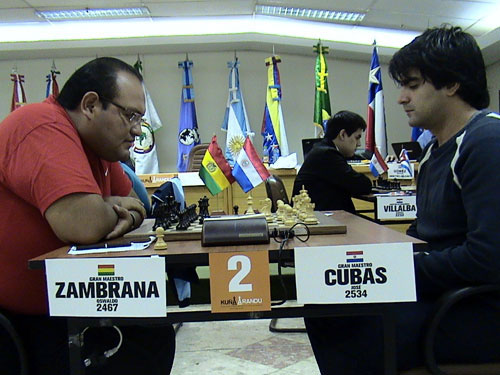GM José Cubas vs GM Oswaldo Zambrana