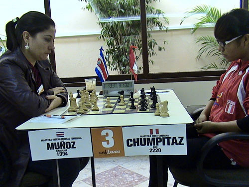 WIM Carolina Muñoz vs WFM Ann Chumpitaz
