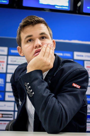 Magnus Carlsen Tata Steel Masters 2015