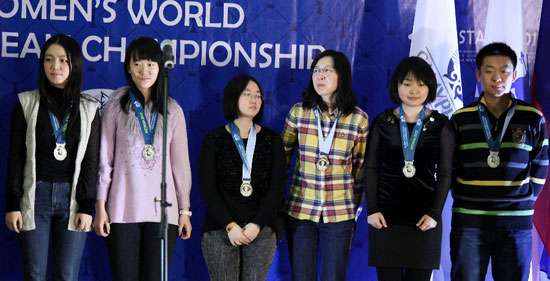 Equipo de China. Foto Anastasiya Karlovich