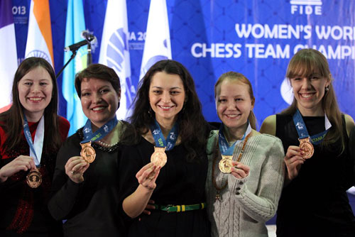 Equipo de Rusia. Foto Anastasiya Karlovich